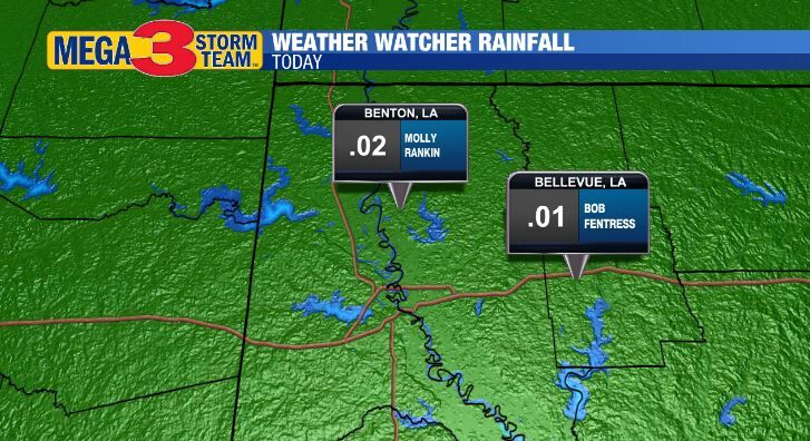 Metro Area Weather Watcher Rain Totals